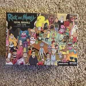 Rick and Morty Total Rickall Card Game